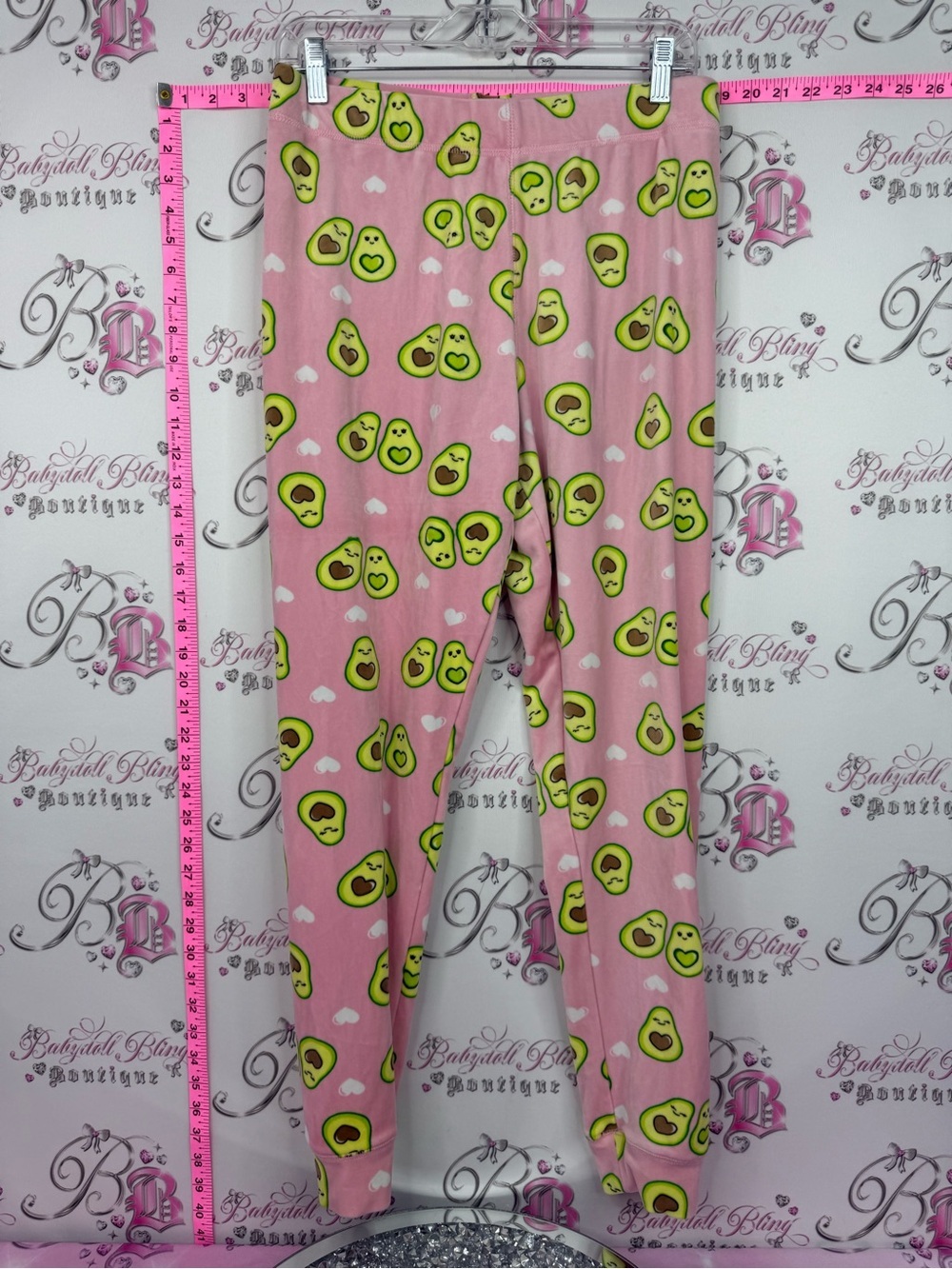 Weekend Edition Pink Avocado Lounge Pants